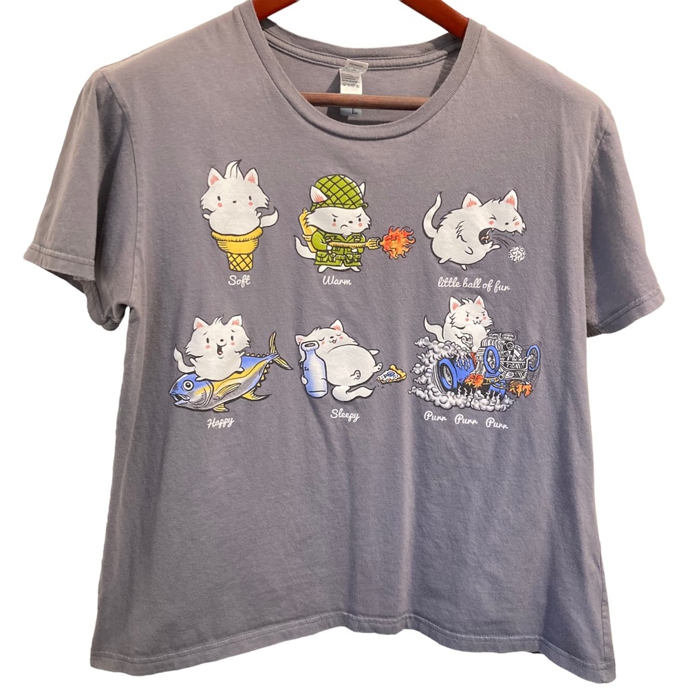 Kitty Cat Tee L
